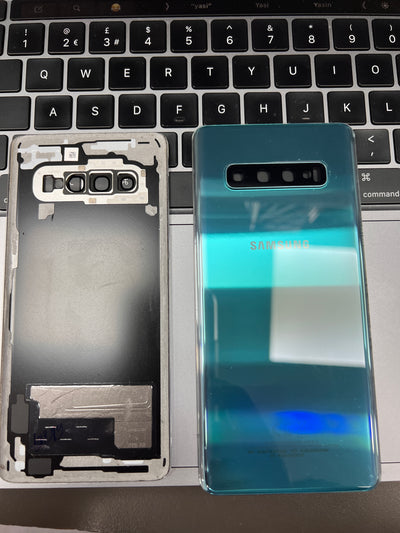 Galaxy S10 S10 Plus Rear Glass Battery Back Cover + Camera Lens