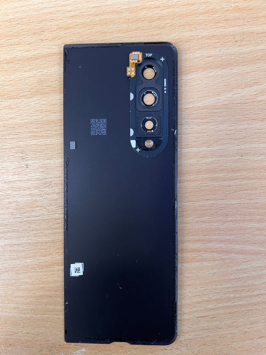 Galaxy Z Fold 3 Genuine Rear Back Cover Phantom Black Replacement Part