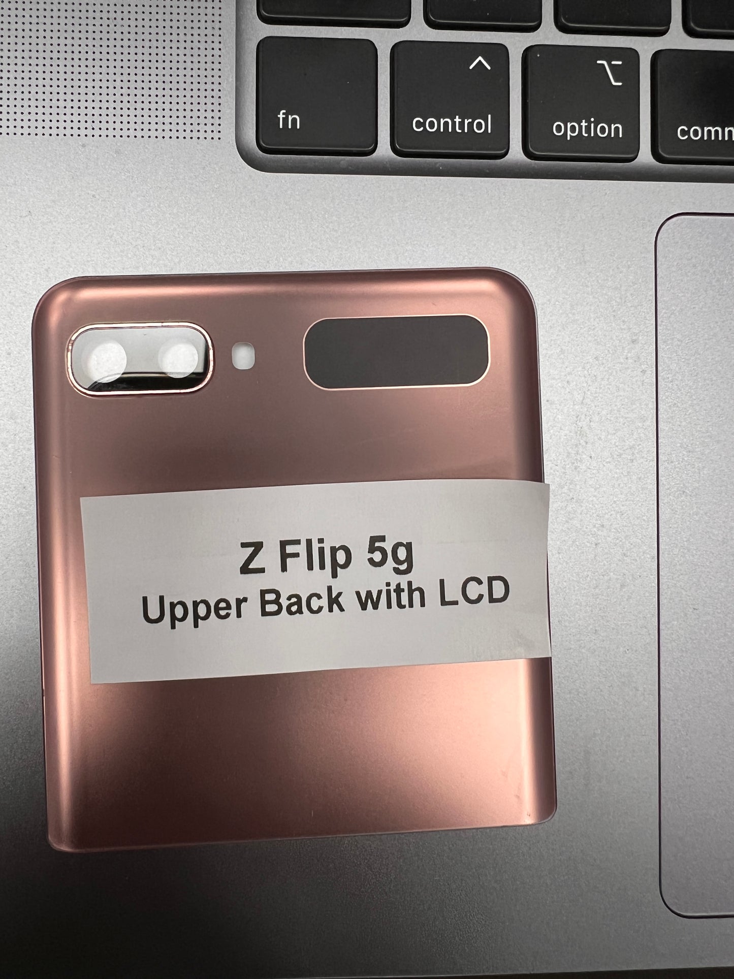 Galaxy Z Flip/Flip 3 Genuine Rear Upper Back Cover with small Lcd F700/F711