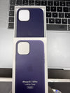 Genuine Leather iPhone 12 / 12 Pro Cover Mix Colour with Magnatic Car Charger
