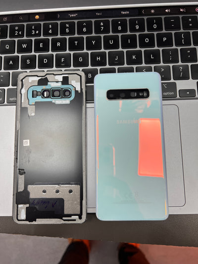 Galaxy S10 S10 Plus Rear Glass Battery Back Cover + Camera Lens