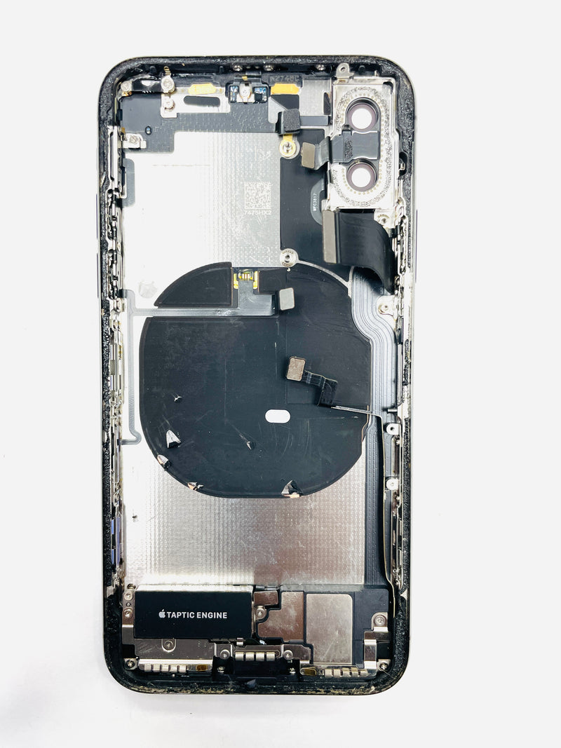 iPhone X Genuine Rear Back Housing with Parts - GSM Workshop Plus