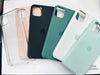 Genuine iPhone 11 Pro Max Silicon Case Various Color