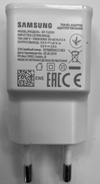Samsung EU 2-Pin USB Travel Charger Adapter White ( Pre-owned ) 5v/2.0A